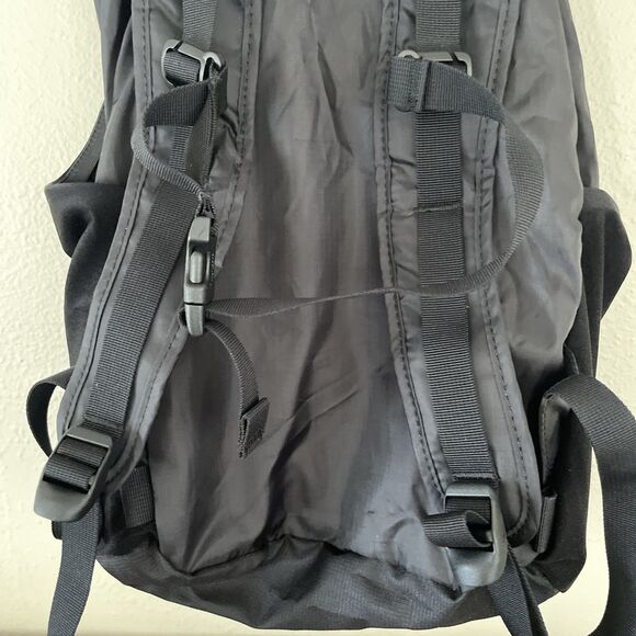 ChicoBag Travel Pack rePETe + Refine Compact Recycled‎ Backpack Packable Black - Picture 7 of 16